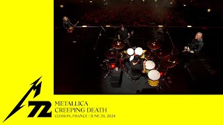 Metallica Creeping Death Clisson France  June 29 2024 [upl. by Dalila]