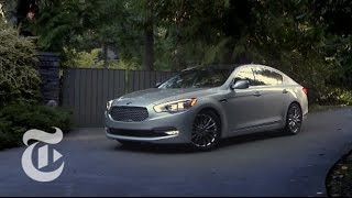 2015 Kia K900  Driven Car Review  The New York Times [upl. by Pachston420]