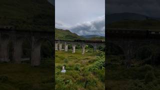 Jacobite Train  Glen Finnan  Highlands  Scotland Trip train london harrypotter [upl. by Luby]