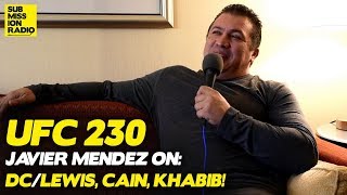 UFC 230 Javier Mendez Reveals Cormiers First Rounds Of Camp Were quotHorrificquot [upl. by September180]