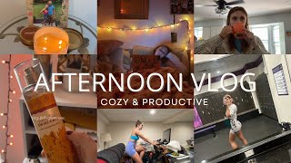 Afternoon Vlog Remote work podcast prep peloton rides etc [upl. by Kcirdahc]