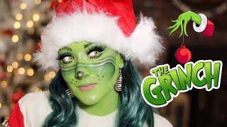 The Grinch Makeup Tutorial [upl. by Knowles263]