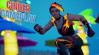 Cinder Gameplay  Fortnite [upl. by Edelstein953]