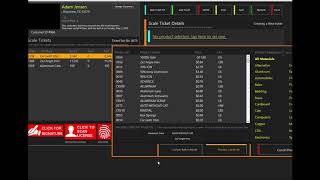 Buying scrap metal in Nexus Recycling Software 2020 unlimited scales amp unlimited cameras [upl. by Onivag528]