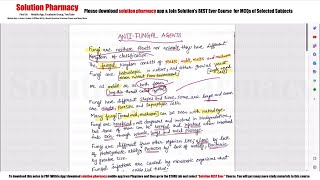 Topic 54 Anti Fungal Agents  Introduction amp Classification  Introduction to Antifungal Drugs [upl. by Aseretairam]