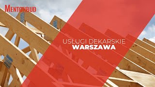 Usługi dekarskie Warszawa Mentorbud Piotr Żydzik [upl. by Selima]