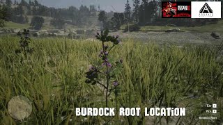 Red Dead Redemption 2 Burdock Root Location arrakisstudio gaming rdrgameplay xbox [upl. by Pammi]