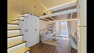 Stylish Urban Chic Spacious Loft Studio in JVC [upl. by Scevor]