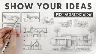 How To Sketch Like An Architect 7 Pro Techniques  Art amp Architecture [upl. by Fira]