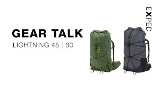 EXPED Gear Talk  Lightning 45  60 [upl. by Winters]