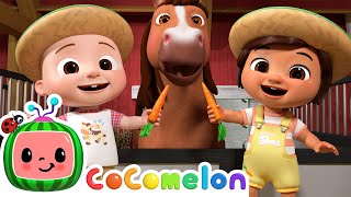 Yes Yes Vegetables On The Farm  CoComelon Nursery Rhymes amp Kids Songs [upl. by Yvehc]