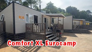 Comfort XL Eurocamp  Camp playa bara Spain [upl. by Annoyek]