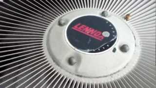 1997 Lennox Elite Series AirConditioner Running [upl. by Merari]