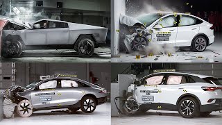 TOP 20 WORST amp BEST EV CARS CRASH TEST 2024 [upl. by Barry916]