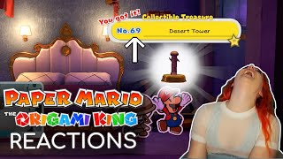 OMG TOADS  Paper Mario The Origami King Reaction Highlights [upl. by Atirabrab689]