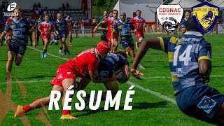 RÉSUMÉ COGNAC VS DRANCY  Fédérale 1  saison 20242025 [upl. by Lymn915]