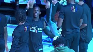 Brooklyn Nets Intro 2024 NBA Cup  Brooklyn Nets Starting Lineup Intro [upl. by Odine]