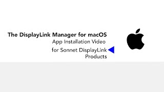 The DisplayLink Manager  macOS Manager App Installation [upl. by Guss]