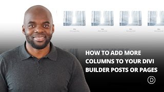 How to Add More Columns to Your Divi Builder Posts or Pages [upl. by Acirret207]