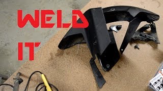 Doityourself plastic welding  A how to fix your smashed stuff [upl. by Iyre]