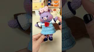 Assemble Crochet Cat Amigurumi 🎀 🐱 Stepbystep Tutorial  Easy to Crochet💕 [upl. by Nallak]