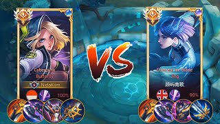 BUTTERFLY VS THE MOST AGGRESSIVE JING IN SOLO RANKED GAME  SUPER INTENSE MATCH  HONOR OF KINGS [upl. by Tai]