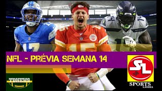 TD News  Prévia da semana 14 da NFL [upl. by Eissehc414]