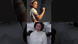 La curiosa regla en star wars  leia  padme  natalie portman shorts peliculas curiosidades [upl. by Lrat]