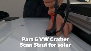 VW Crafter Part 6 Scan Strut for solar [upl. by Verna]