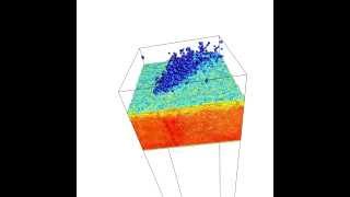 Simulation of a laser ablation [upl. by Gathard550]