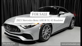 New 2023 MercedesBenz SLClass AMG® SL 43 Roadster MB of Arrowhead AZ [upl. by Ahlgren]