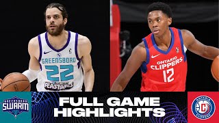 Ontario Clippers vs Greensboro Swarm  Game Highlights [upl. by Kcirtapnhoj220]