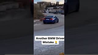 🤦🏻‍♂️🤦🏻‍♂️ bmw bmwm4 m4 f82 m3 f80 f80m3 drift drifting fail carcrashes shorts cars [upl. by Ahsiuqal]