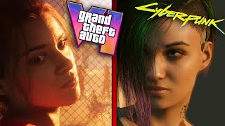 GTA6 vs Cyberpunk2077  THE NEXTGEN BATTLE [upl. by Otreblon]