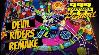 Devil Riders Pinball Showcase on AT Games Legends Pinball [upl. by Lillie]