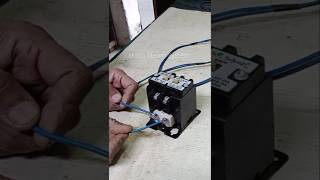 16 AMP Contactor repairelectrical viralvideo youtubeshorts 😂😂😂🥰 [upl. by Eniamrahc]