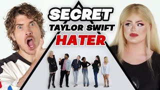 6 Taylor Swift FANS vs 1 Secret HATER [upl. by Marthe]