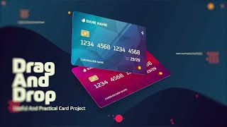 Credit Card Promo V1 for After Effects 2023 [upl. by Brig]