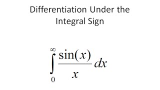 Feynmans Trick Sinxx [upl. by Ayr]