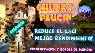 Reducir el LAG en tu server de Minecraft  Plugin Chunky [upl. by Milty]