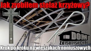 Jak zrobiłem stelaż krzyżowy instrukcja krok po kroku Wieszaki noniuszowe domza150tysiecypl [upl. by Miguel]