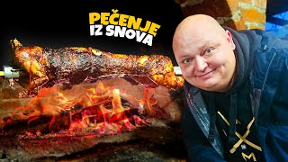 ZEC NA RAŽNJU od 3kg MEKANO i SOČNO pečenje Jednostavan recept [upl. by Arrakat]