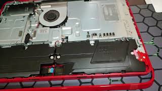 Instalación de SSD y Mantenimiento a equipo HP ENVY Beats All in One 23N010la [upl. by Edina]