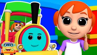 गाड़ी आयी जुक जुक Gadi Ayi Chuk Chuk Train Hindi Kids Rhymes and Balgeet for Babies [upl. by Dolhenty]