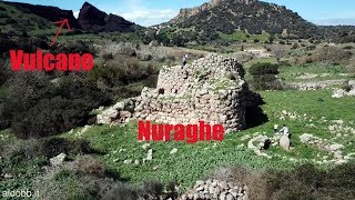 Il nuraghe ed il vulcano  Ittireddu Sardinia Italy [upl. by Keisling452]