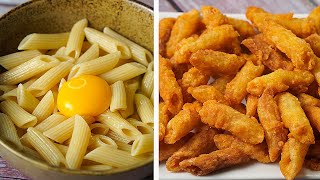 NEW SNACKS RECIPE  QUICK SNACKS RECIPE  INSTANT SNACKS RECIPE  PASTA FRIES [upl. by Eelasor690]