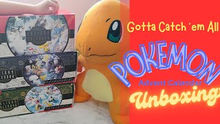 Pokemon Advent Calendar Unboxing Kid friendly [upl. by Ettesoj]