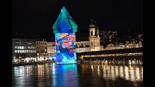 LiLu Lichtfestival Luzern 2022 [upl. by Odnomyar541]