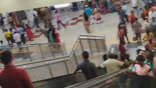 India deepest metro station at kolkata hawra junction deepestmetro kolkatametro hawra shorts [upl. by Peti]