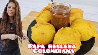 Cómo hacer PAPA RELLENA 🍗🍘 de pollo FÁCILES Y deliciosas te van a ENCANTAR 😋 [upl. by Lempres]